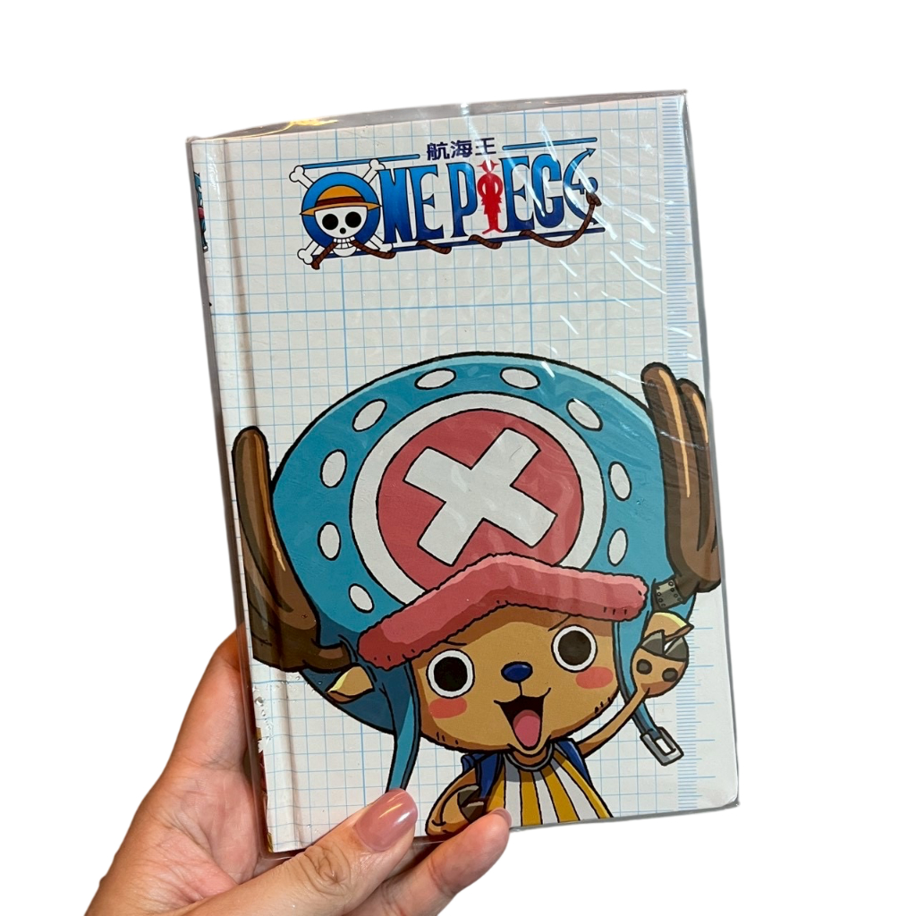❮二手❯ 日本 ONE PIECE 航海王 正版授權筆記本 喬巴 托尼托尼 橫線本 記事本 文具 喬巴周邊 海賊王