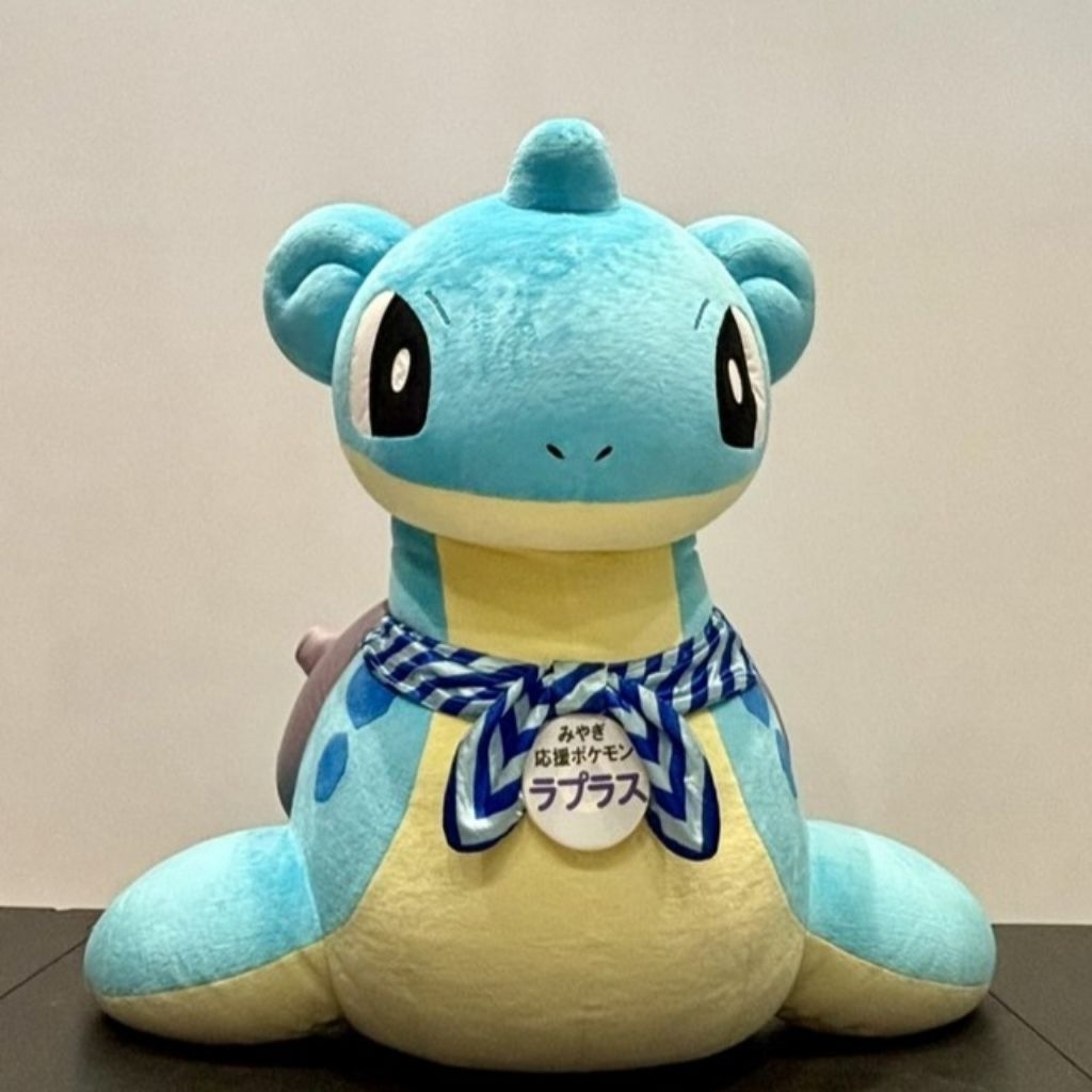 [台灣現貨] 全新絕版 仙台限定 拉普拉斯 娃娃 乘龍 娃娃 寶可夢娃娃 拉普拉斯 寶可夢中心 全新 正版