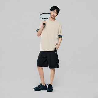GIORDANO 男裝彈力挺拔抽繩卡其短褲【雙色任選】01106217
