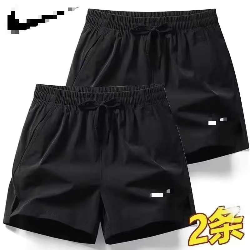 運動短裤 夏季新款冰絲運動彈力透氣速幹三分褲健身訓練跑步男女同款短褲🍑桃子童裝生活館🍑