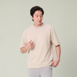 GIORDANO 男裝寬鬆圓領空氣棉短袖T恤【雙色任選】01026224