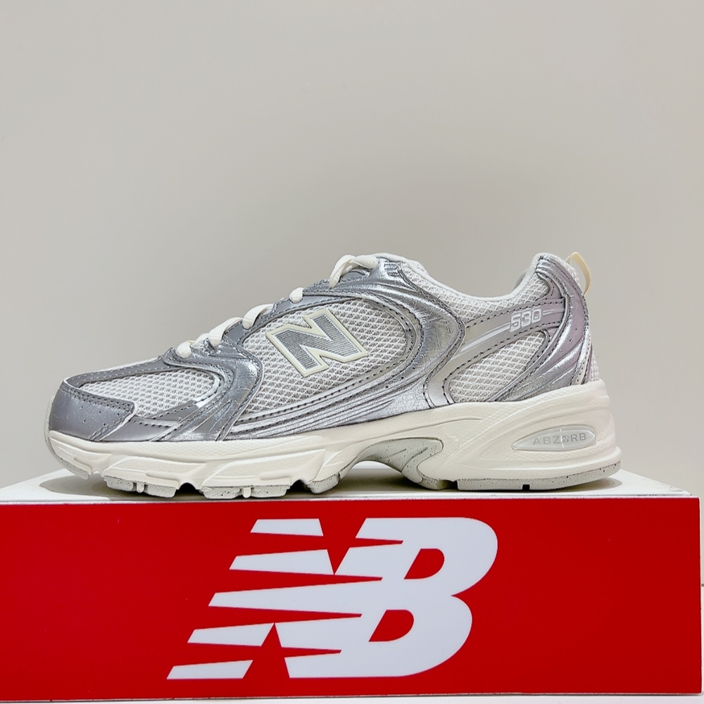 New Balance NB 530 女生 銀色 透氣 輕量 緩震 D楦 休閒 老爹鞋 慢跑鞋 U5303IR