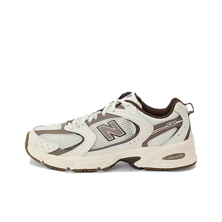 日本代購 New Balance NB 530 老爹鞋 復古運動鞋 厚底 舒適耐磨 MR530ASM 男鞋 女鞋 白棕色