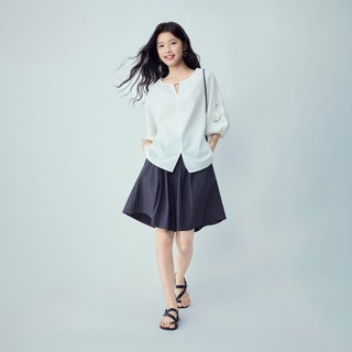 GIORDANO 女裝輕盈鬆緊腰短褲【雙色任選】13406320