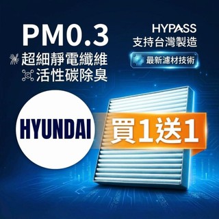HYPASS 買一送一 HYUNDAI 現代 汽車 冷氣 濾網 Tucson Venue Santa Fe IONIQ