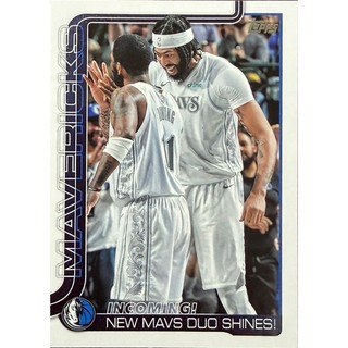 TOPPS FLAGSHIP ANTHONY DAVIS KYRIE IRVING