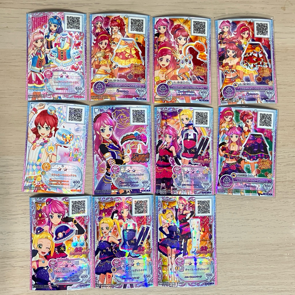 💖偶像學園系列💖偶像學園Aikatsu stars/Friends/on parade 系列日卡散卡