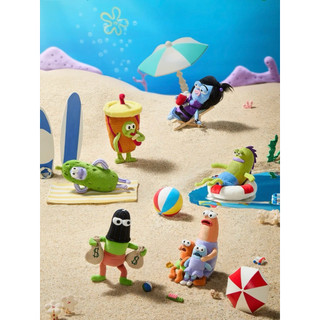 現貨《TWINKLE 閃耀時刻》海綿寶寶-Bikini Bottom比奇堡居民的一天玩偶盲盒