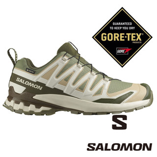 【SALOMON 法國】男XA PRO 3D V9 GTX健野鞋『深藻綠/灰褐/深棕』478202