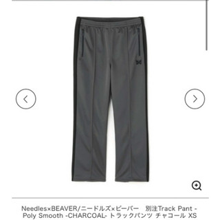 Needles BEAVER 別注Track Pant Poly Smooth -CHARCOAL 日本蝴蝶 長褲26款