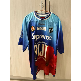 Supreme 26SS Fiji Soccer Jersey 斐濟水 聯名 足球 球衣 L號