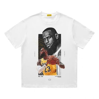 詹姆斯 LeBron James 純棉T恤水洗短T 短袖 t恤 短袖t恤 純棉 t恤 潮t 純棉短袖男