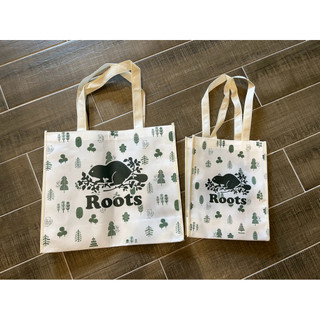 Roots 森林購物袋 全新(中+大）