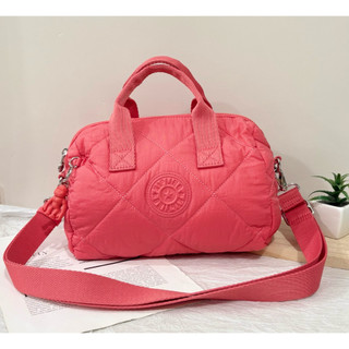 公司貨附發票Kipling 活力蜜桃粉-Bina M KPKI793466U10
