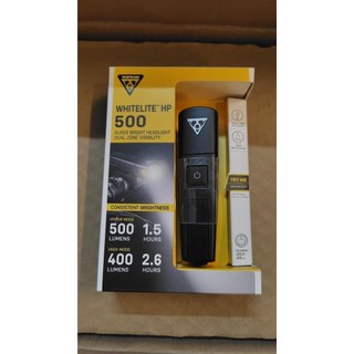 Topeak whitelite 500 TMS085 車燈 USB