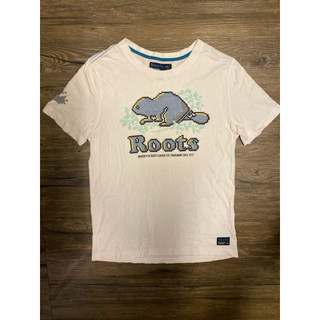 M 加拿大海貍 ROOTS 純棉T恤 貼布刺繡Logo
