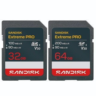 SanDisk 32G 32GB 64G 64GB SD SDXC Extreme Pro 4K U3 儲存裝置