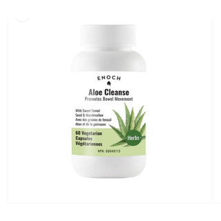 ➕雪人mama➕ enoch 高纖順暢蘆薈膠囊ALOE CLEANSE（素食可食）60粒