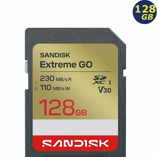 SanDisk 128G 128GB SD extreme Go 230MB/s 4K SDSDXGN-128G 記憶卡