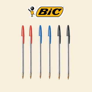 🇺🇸【現貨】Bic Cristal Xtra Smooth 圓珠筆 美國銷售第一冠軍筆 超好寫 黑 藍 紅 原子筆 單支
