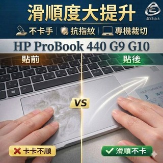 【Ezstick】HP ProBook 440 G9 G10 觸控板保護貼｜Touchpad 防刮保護膜