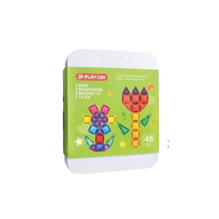 Mini Starshine Magnetic Tiles-迷你星芒磁片組 46PCS【佳兒園婦幼館】