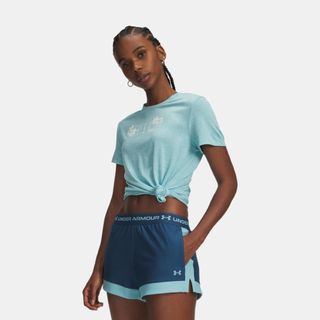 Under Armour 女 Tech Twist Graphic 短T-Shirt-6010874-425