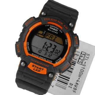 【時間小賣舖】全新 CASIO 光動能 彩圈性格 多功能運動錶 STL-S100H-4A (S 100 H 4)