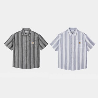 AirRoom 正品現貨 2026SS CARHARTT S/S Ridge Shirt 短T 襯衫 條紋