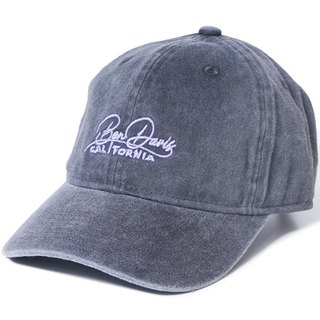 BEN DAVIS BDW-8718-49 PIGMENT BASIC CAP 老帽 / 棒球帽 (水洗黑色) 化學原宿