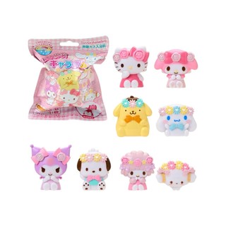 日本 Sanrio 三麗鷗 戒指沐浴球 1st (JN4101) 現貨 泡澡球洗澡玩具酷洛米美樂蒂大耳狗怕洽布丁狗