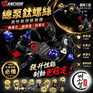 【叫小賀】Anchor ANB2 4 總泵螺絲 鈦合金螺絲 安科 總泵螺絲 銨科總泵 螺絲 ANCHOR總泵 螺絲
