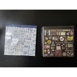 日本 PAPIER PLATZ Eric 便條紙（兩款，全新）