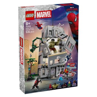 LEGO樂高 76350 Super Heroes 超級英雄系列 2606 - 蜘蛛人和綠巨人浩克的精采激戰