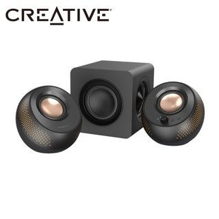 Creative 創新科技 Pebble X Plus RGB 重低音 藍芽5.3 NCC 喇叭 Clear