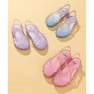 日本代購｜BREEZE 漸層果凍涼鞋 14-19cm 女童夏季包頭涼鞋 沙灘童鞋 玩水涼鞋 防水鞋｜Yuna補貨研究室