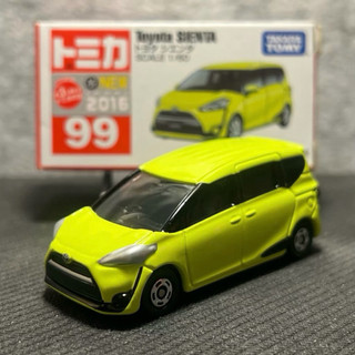 【絕版品】Tomica多美小汽車 99 豐田 Toyota SIENTA （2016新車貼）