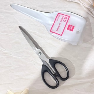 [沐沐屋]deli 得力 舒適握柄辦公剪刀 180mm ^0529