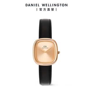 【Daniel Wellington】Margot 摩方黑金皮革手錶 (多款任選)