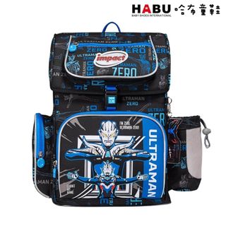 【IMPACT】Ultraman 超人力霸王 懸浮磁扣 護脊書包 MIT 台灣製造 IMUT7063BK｜哈布童鞋