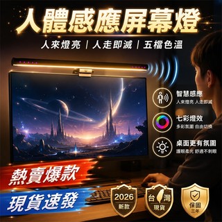 【2026新款🏅】螢幕掛燈 螢幕燈 螢幕夾燈 電腦掛燈 電腦螢幕燈 筆電螢幕燈 辦公螢幕燈 桌面螢幕燈 抗藍光掛燈