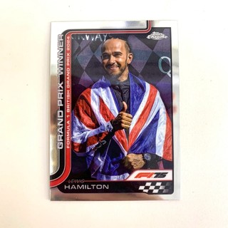 2025 Topps Chrome F1 Lewis Hamilton 賓士車隊 漢彌爾頓 球員卡 賽車卡