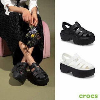 crocs 全新女涼鞋（白）