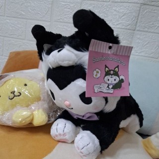 三麗鷗 庫洛米 (Kuromi) 變身娃娃 絨毛娃娃玩偶23cm