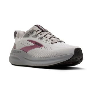 【BROOKS】 ARIEL GTS 26 瞪羚系列 慢跑鞋 避震緩衝象限 超寬楦-120444-2E094-灰粉\女
