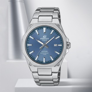 CASIO 卡西歐 EDIFICE 輕薄系列八角手錶 考試手錶 EFR-S108D-2AV 開學季禮物