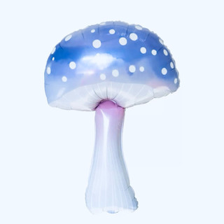 新品蘑菇造型4D立體蘑菇鋁膜氣球生日活動派對
