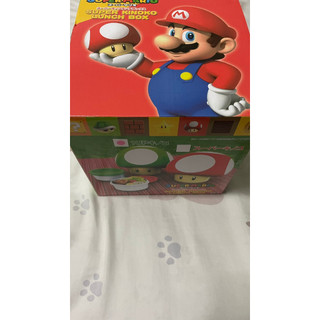 日本限定 正版 Super Mario 超級瑪利歐 便當盒 蘑菇頭 任天堂