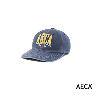 GOODFORIT /韓國AECA Easy & Free Vintage Ball Cap氈毛貼布水洗復古棒球帽/兩色