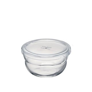 《HARIO》Bowlup耐熱玻璃保鮮碗 S/M/L 微波保鮮盒 BLP-350-T/650-T/1200-T